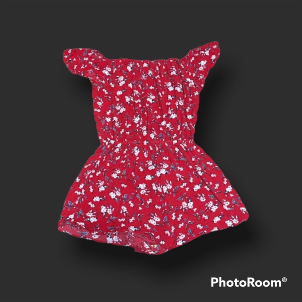 SIZE S floral romper ( charlotte russe)